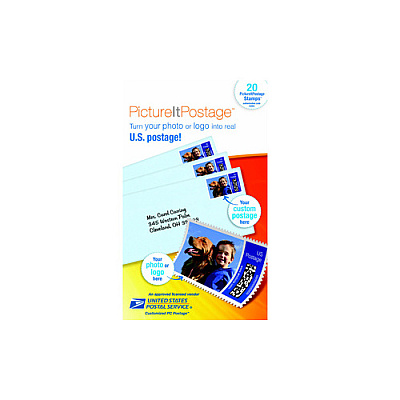 DYMO Endecia Pictureitpostage 20 Stamp Pack (1746851)