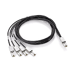 HP 2m Ext Mini-sas To 4x1 Mini-sas Cable (AN975A)