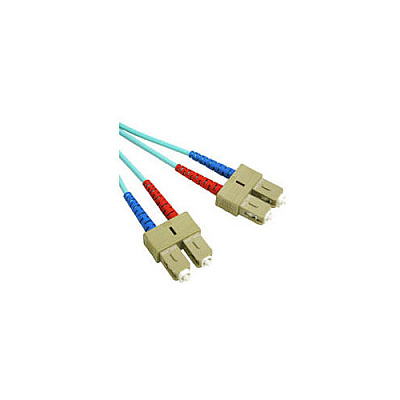 Leviton C2g 2m Sc-sc 10g Om3 Usa Fiber-aqua (21661)