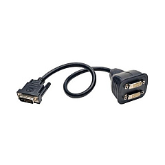 Tripp Lite 1ft Dvi-d Y Splitter Cable Digital M/fx2 (P564001)