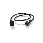 C2G 3ft Flat Plug Power Cord Ext (29814)