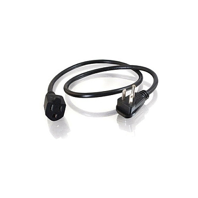 C2G 3ft Flat Plug Power Cord Ext (29814)