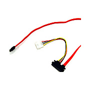 Bytecc 18 Inch Sata, Sata Power 7+15pin Cable (SATASP118)