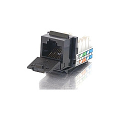 C2G Cat5e 90 Keystone Jack Blk (35203)