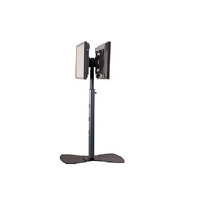 Chief Manufacturing Lfp Dual Head Floor Stand/black (PF2UB)