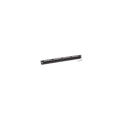 Belkin Cat5e 24 Ports Patch Pannel Black (CPP524FBK)