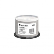 Verbatim Dvd+r Dl 8.5gb 8x Thermal Printable 50pk (43754)