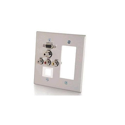 C2G Alum Dg Vga+3.5mm+3rca+key+decora (41029)