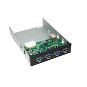 Bytecc S-speed 3.0 4-ports Inter3.5in Bay Hub (UH430)