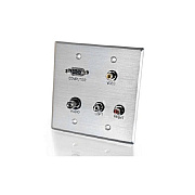 C2G Wp Dbl Alum Hd-15,3.5mm,a/v (40506)