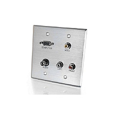 C2G Wp Dbl Alum Hd-15,3.5mm,a/v (40506)