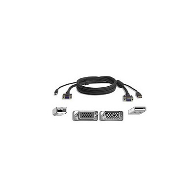 Belkin Pro Series Plus Usb Kvm Cable Kit 15 Ft (F3X1962B15)