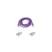 Belkin Cat5e Snagless Patch Cbl Rj45m/rj45m (A3L79150PURS)
