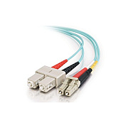 Leviton 0.5m Lcsc 10gb 50/125 Mm Om3 Fiber Cable (01123)