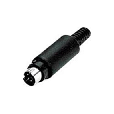 C2G 4 Pin Mini-din Connector Male (01741)