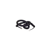 Belkin Coiled Telephone Handset Cord 25ft Black (F8V10125BK)