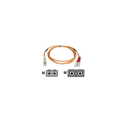 Tripp Lite 5m Duplex Mmf 50 Fiber Cable Lc/sc 16ft (N51605M)