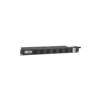 Tripp Lite Rm 12 Rcptl Pwr Strip 15ft Cord Metal 1u (RS121520)