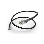 Uncommonx 1ft Black Cat6 Clearfit Patch Cable (10050)