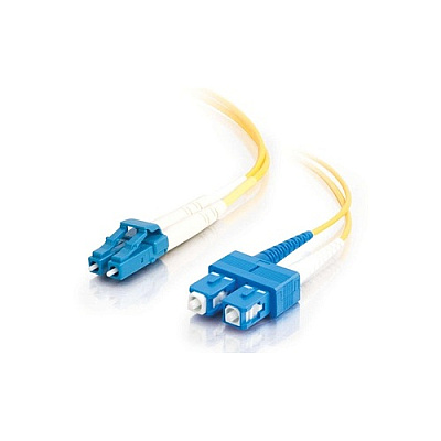 Leviton C2g 2m Lc-sc 9/125 Os1 Taa Fiber-ylw (11188)
