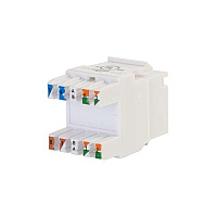 C2G 180 Cat6 Rj45 Utp Keystone Jack - White (35210)