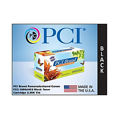 PCI Brand Remanufactured Canon Fx2 1556a002 Black Toner Cartridge 3350 Pg Yield For Canon Fax L500/l550/l600/laserclass 5000/5500/7000/7100/7500/7700 (1556A002BAPC)