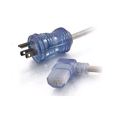 C2G 12ft 16awg Hsptl Pwr Cbl, 5-15p-c13r Clr (48050)