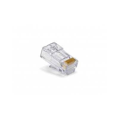 Weltron Connector, Cat6 50/50 Combo, Ez-rj45 (202016J)