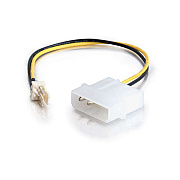C2G 6in 3-pin Fan To 4-pin Power Adapter Cbl (27077)