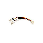 C2G 4in 3-pin Fan Power Y-cable (27391)
