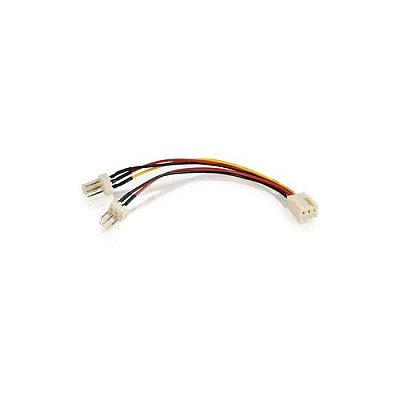 C2G 4in 3-pin Fan Power Y-cable (27391)