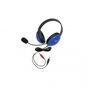 Ergoguys Califone Stereo Headset 2 3.5mm Plugs Bl (2800BLAV)