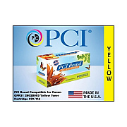 PCI Brand Canon Gpr-31 2802b003 Yellow Toner Cartridge 27000 Page Yield For Canon Imagerunner Advance C5030/c5035/c5235/c5240/2802b003aa/gpr31 (2802B003AAPCI)