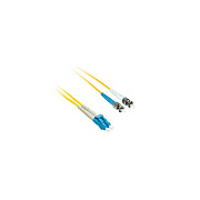 Leviton C2g 9m Lc-st 9/125 Os1 Fiber Cbl-ylw (37482)
