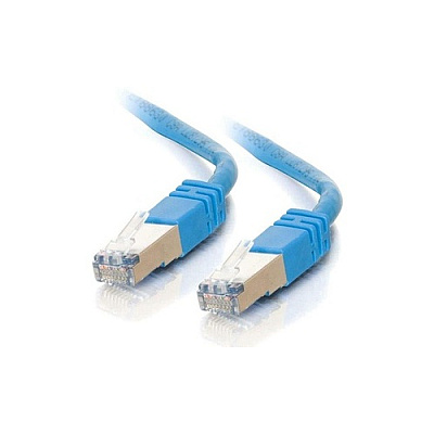 C2G 75ft Cat5e Molded Stp Cbl-blu (28701)