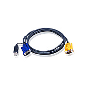 Aten Ps/2 To Usb Intelligent Kvm Cable 19ft (2L5206UP)