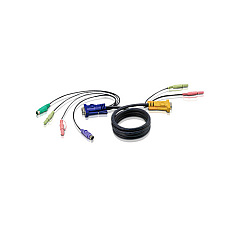 Aten 6 Cable Hd15m/md6m/md6m/sp/sp-sp (2L5302P)