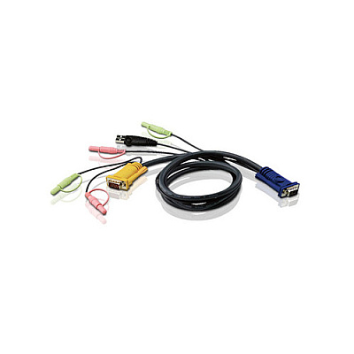 Aten 15 Cable Hd15m/usbm/sp/sp-sphd15m (2L5305U)