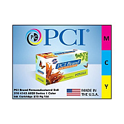 PCI Brand Remanufactured Dell T0530 310-4143 Tri-color Ink Cartridge 275 Page Yield For Dell 720 Dell 920 Dell A720 Dell A921 Made In The Usa (3104143PC)