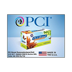 PCI Brand Eco-friendly Reman Dell Series 5xl M4646 Cm345 310-5371 Color Ink Cartridge 561 Page High Yield For Dell 922, 924, 942, 944, 962, 964, R5974 (3105371PC)