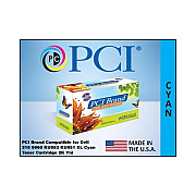 PCI Brand Compatible Dell Ku051 310-9060 Xl Cyan Toner Cartridge 2000 Page Xl-yield For Dell 1320/dell 1320c/dell 1320cn/dell Ku053 Made In The Usa (3109060PC)