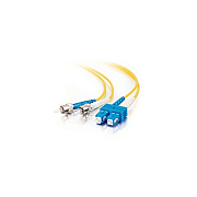 Leviton C2g 7m Sc-st 9/125 Os1 Fiber Cbl-ylw (37496)