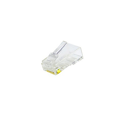 Weltron Cat6 Modular Rj45 Male Connector (447518LB6N)