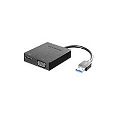 Lenovo Usb 3.0 To Vga/hdmi Adapter (4X90H20061)
