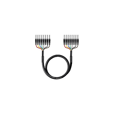 Monoprice Ts 1/4 (m/m) Snake Cable 8 Channel 2m (601492)