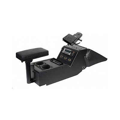 Gamber Johnson Kit, 2011-2020 Dodge Charger Console Box (short), Cup Holder, Armrest, 7160-0220. Includes 3 Faceplates And 3 Filler Panels. (7170056404)