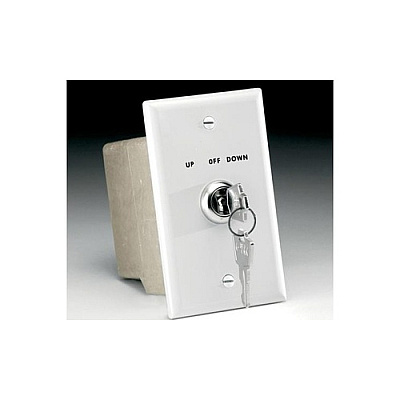 DA-Lite Screen Switch Assy Key Lock White (74490)