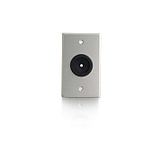 C2G 1in Grommet Cable Pass Thru Wall Plate (40488)
