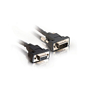 C2G 100ft Panel Mount Hd15 M/f Ext Cable (52102)