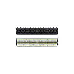 Weltron 48-port 110 Type Cat5e 568a/b 2u Patch P (9048PPC5E)